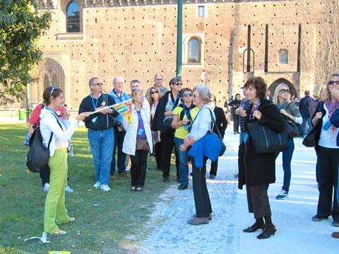 Tour guides and multilingual interpreters